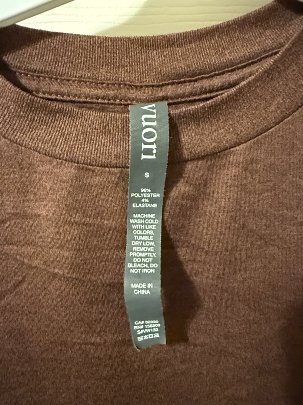 Vuori Brown Crewneck Tee - Picture 3 of 3